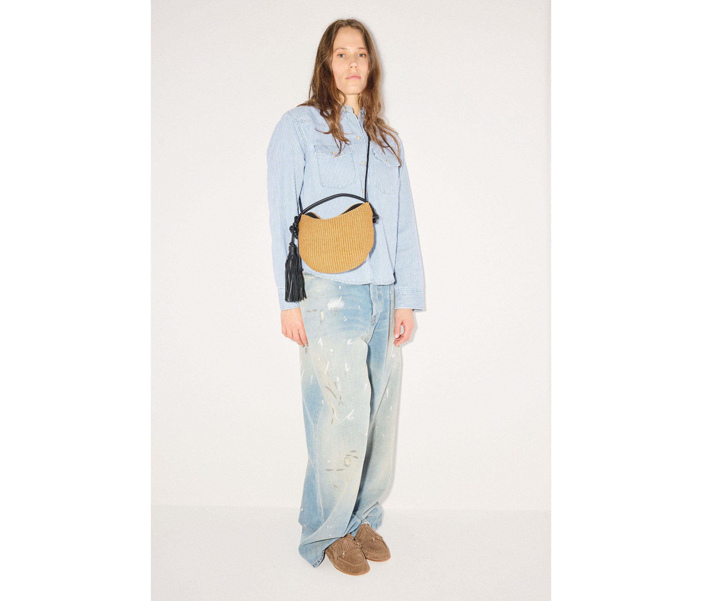 ELIS MINI CRESCENT BAG, [product-type] - FREDA SALVADOR Power Shoes for Power Women