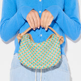 ELIS WOVEN LEATHER HANDBAG, [product-type] - FREDA SALVADOR Power Shoes for Power Women