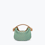ELIS WOVEN LEATHER HANDBAG, [product-type] - FREDA SALVADOR Power Shoes for Power Women