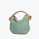 ELIS WOVEN LEATHER HANDBAG, [product-type] - FREDA SALVADOR Power Shoes for Power Women
