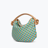 ELIS WOVEN LEATHER HANDBAG, [product-type] - FREDA SALVADOR Power Shoes for Power Women