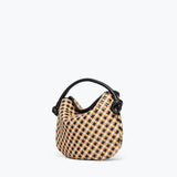 ELIS WOVEN LEATHER HANDBAG