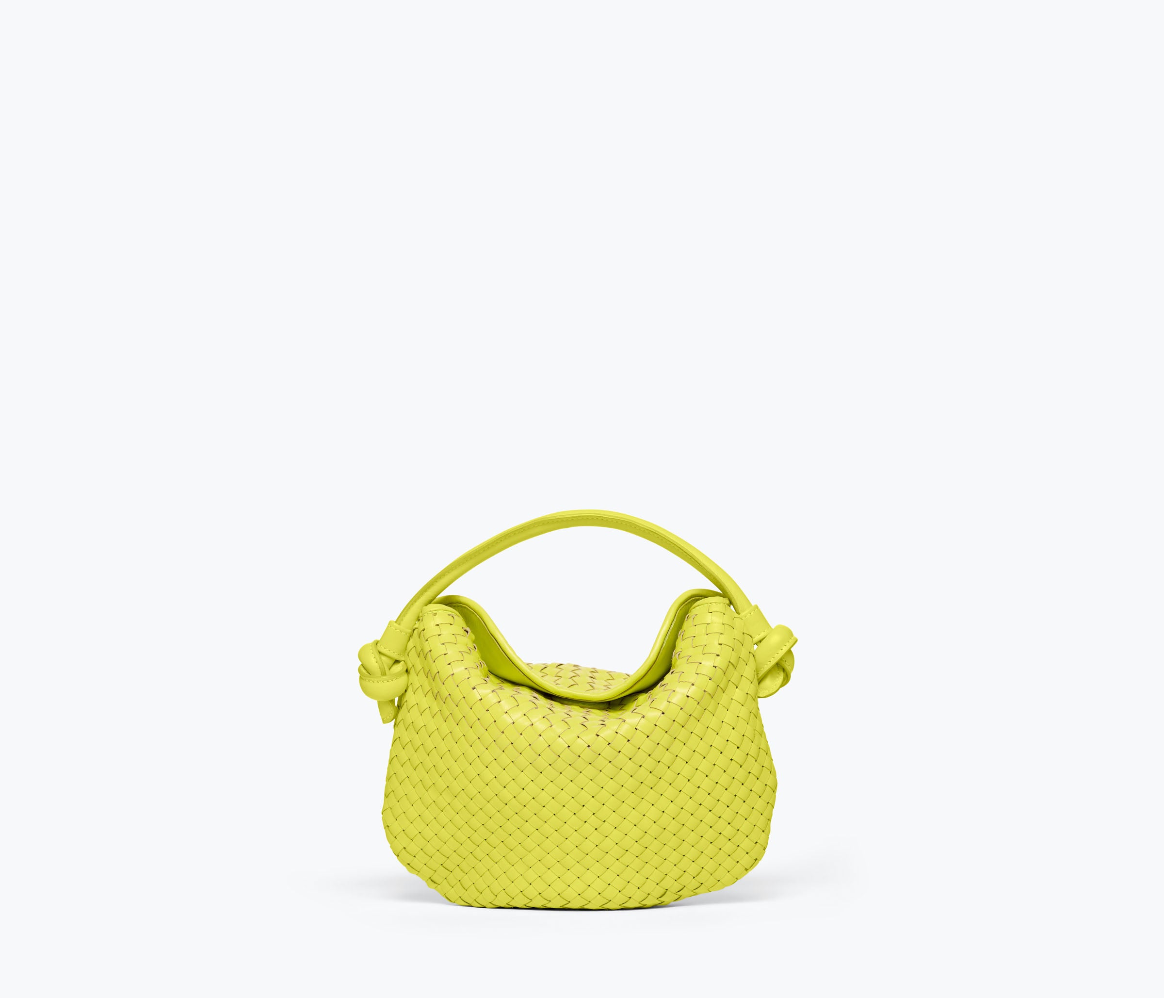 ELIS WOVEN LEATHER HANDBAG, [product-type] - FREDA SALVADOR Power Shoes for Power Women