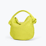 ELIS WOVEN LEATHER HANDBAG, [product-type] - FREDA SALVADOR Power Shoes for Power Women