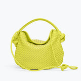 ELIS WOVEN LEATHER HANDBAG, [product-type] - FREDA SALVADOR Power Shoes for Power Women