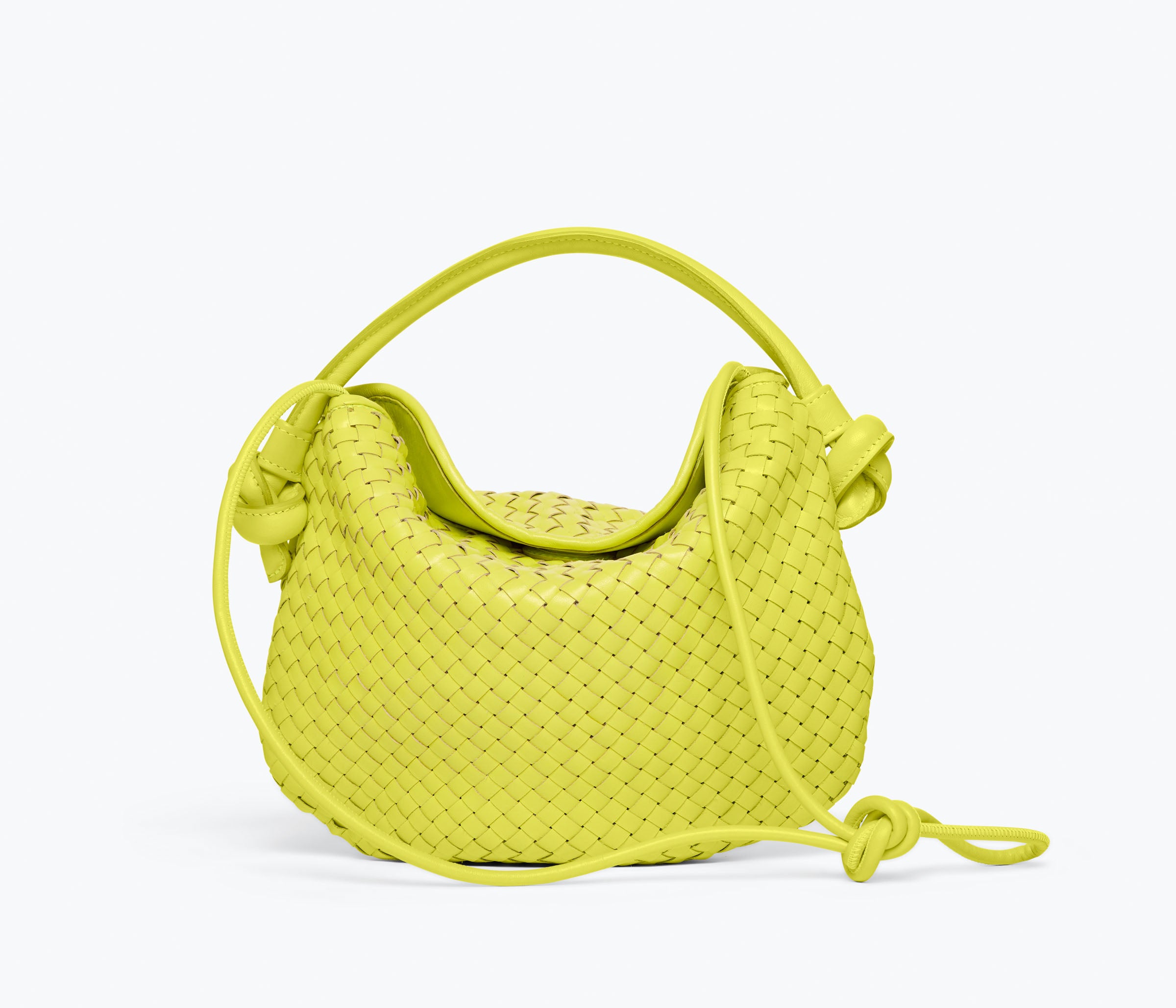 ELIS WOVEN LEATHER HANDBAG, [product-type] - FREDA SALVADOR Power Shoes for Power Women