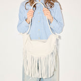 ERIKA CRESCENT FRINGE BAG, [product-type] - FREDA SALVADOR Power Shoes for Power Women