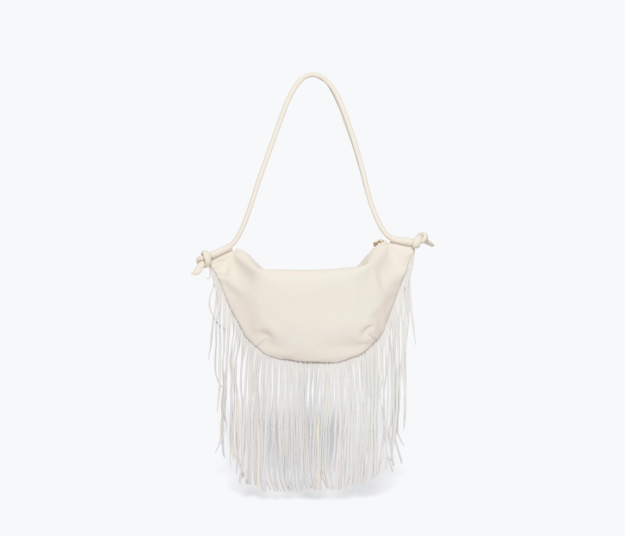 ERIKA CRESCENT FRINGE BAG, [product-type] - FREDA SALVADOR Power Shoes for Power Women