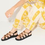 FAE - Chocolate Rope Combo, [product-type] - FREDA SALVADOR Power Shoes for Power Women