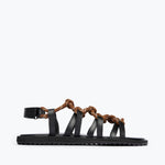FAE - Chocolate Rope Combo, [product-type] - FREDA SALVADOR Power Shoes for Power Women