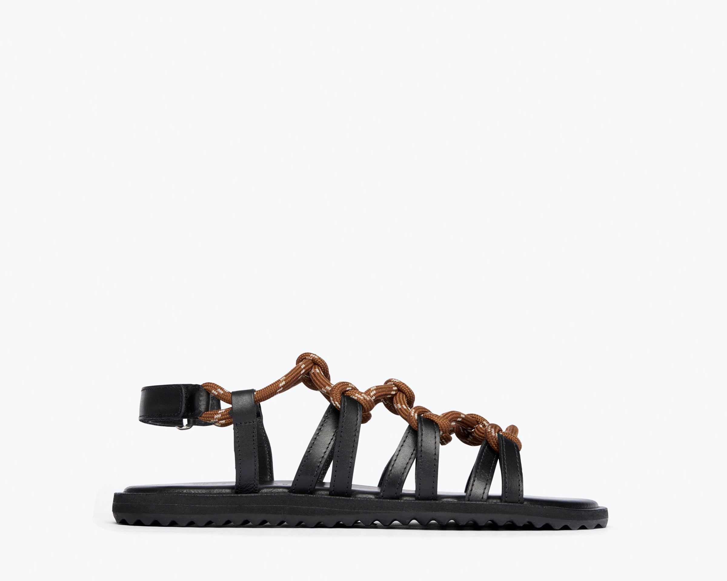 FAE - Chocolate Rope Combo, [product-type] - FREDA SALVADOR Power Shoes for Power Women