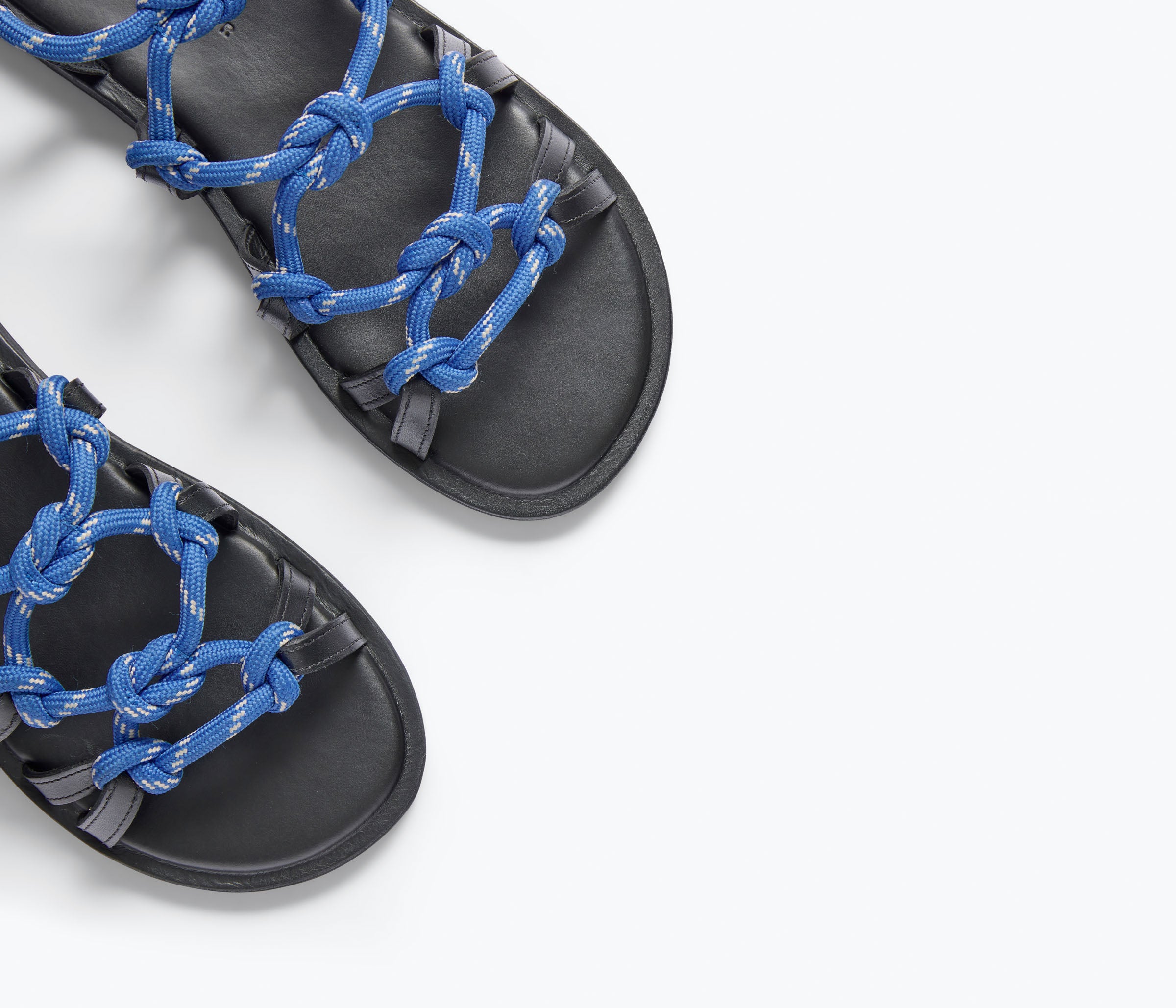 FAE - Cobalt Rope Combo, [product-type] - FREDA SALVADOR Power Shoes for Power Women