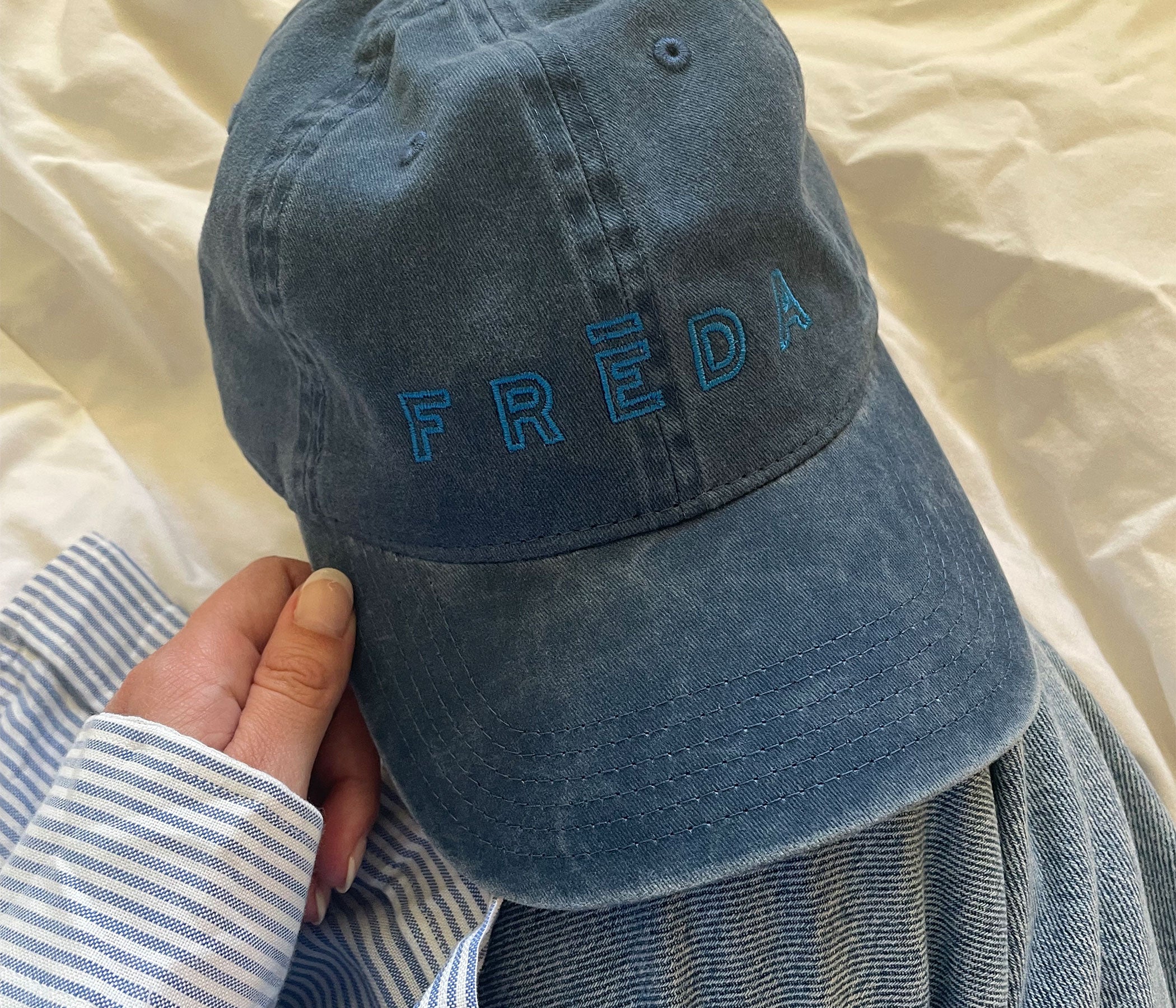 Embroidered Freda Hat, [product-type] - FREDA SALVADOR Power Shoes for Power Women