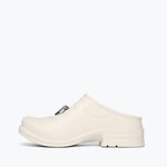 Fredas Salvador FS X Westech Outrider slip-on mule with inside charm detail and sleek design.