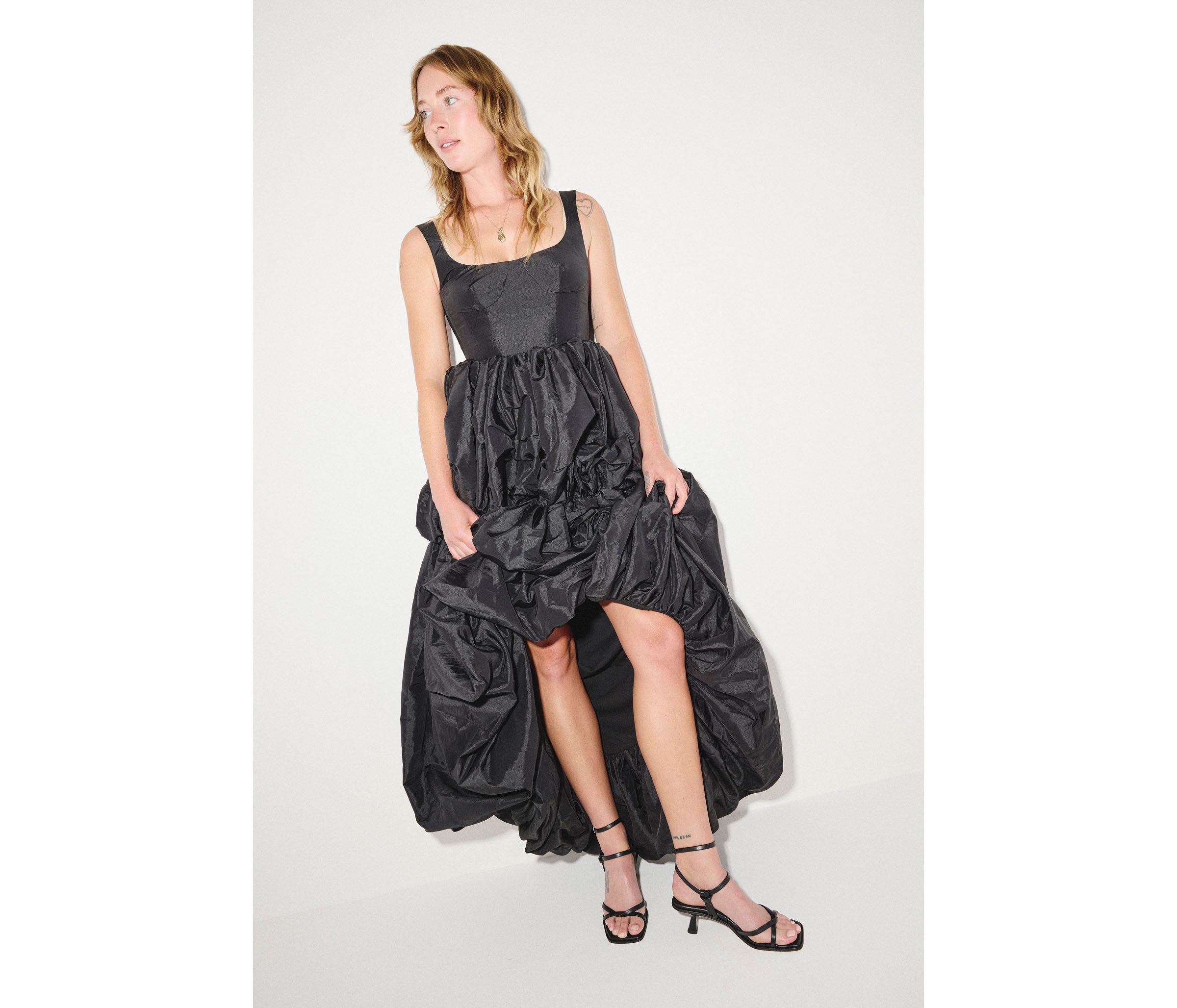 GIANNA STRAPPY HEELED SANDAL, [product-type] - FREDA SALVADOR Power Shoes for Power Women