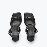 GIANNA STRAPPY HEELED SANDAL, [product-type] - FREDA SALVADOR Power Shoes for Power Women