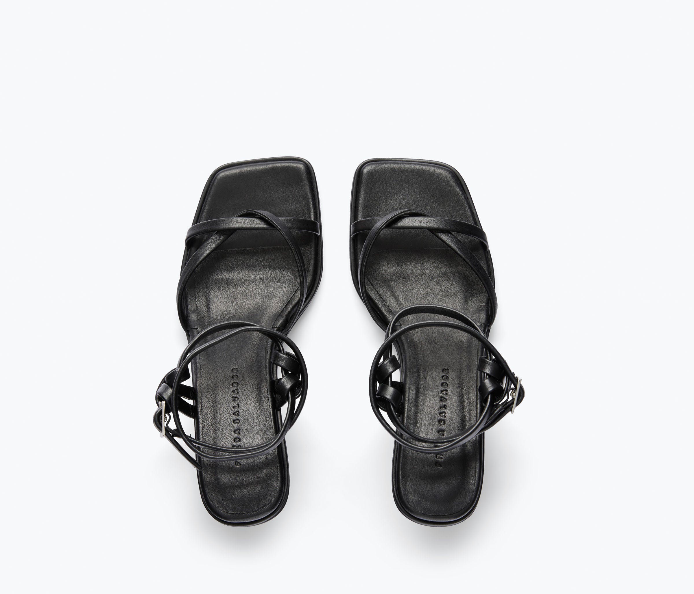 GIANNA STRAPPY HEELED SANDAL, [product-type] - FREDA SALVADOR Power Shoes for Power Women