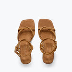 GIANNA STRAPPY HEELED SANDAL, [product-type] - FREDA SALVADOR Power Shoes for Power Women