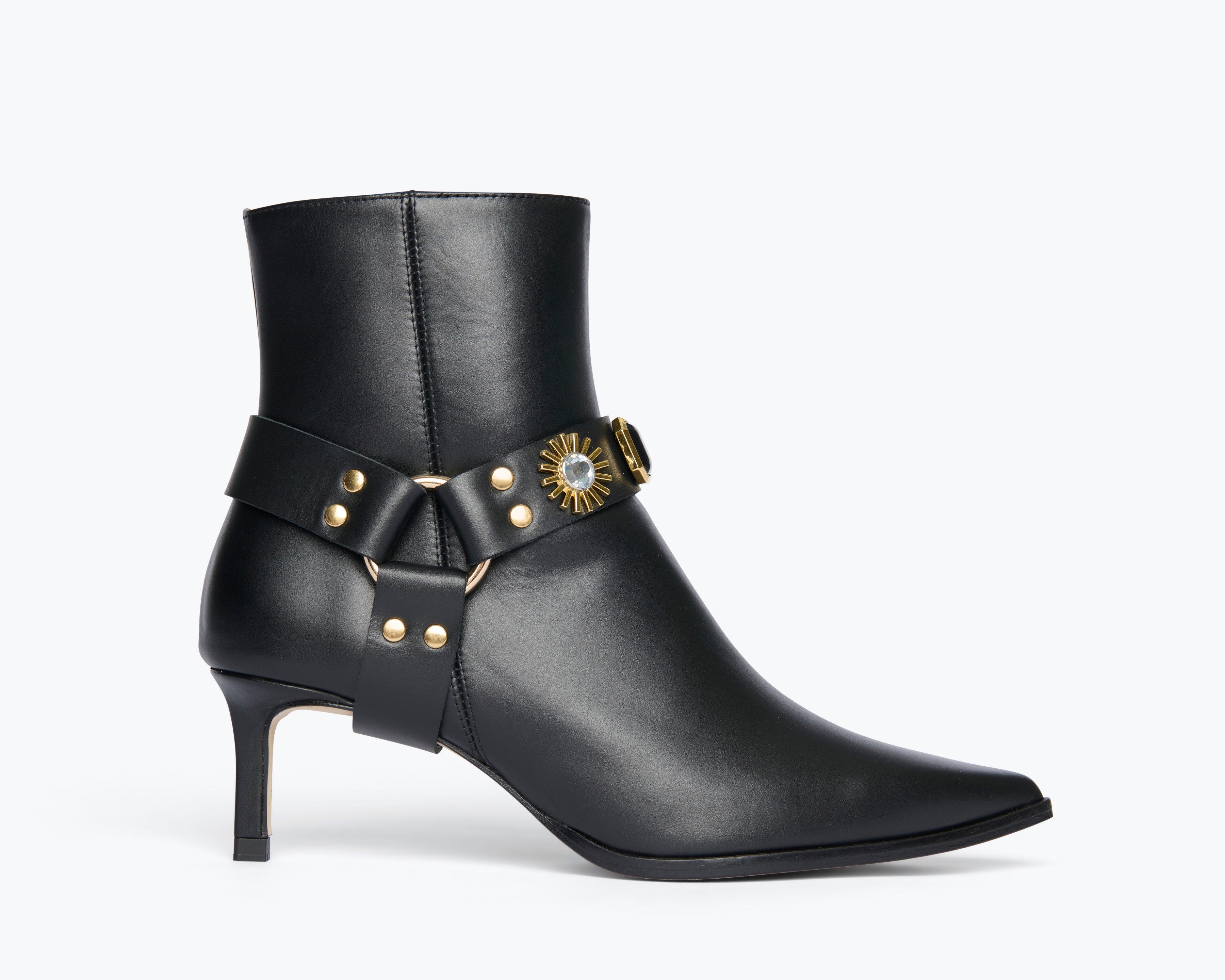 HADEN EMBELLISHED ANKLE BOOT, [product-type] - FREDA SALVADOR Power Shoes for Power Women
