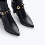 HADEN EMBELLISHED ANKLE BOOT, [product-type] - FREDA SALVADOR Power Shoes for Power Women