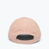 Embroidered Freda Hat in blush corduroy, back view