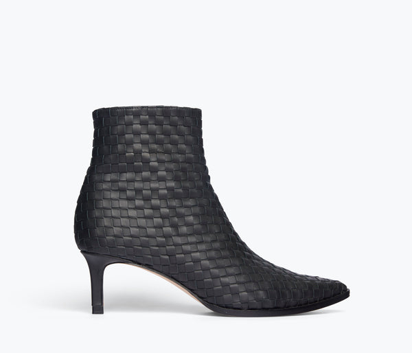 HEIDI WOVEN ANKLE BOOT