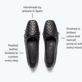 JADA SQUARE TOE BALLET FLAT