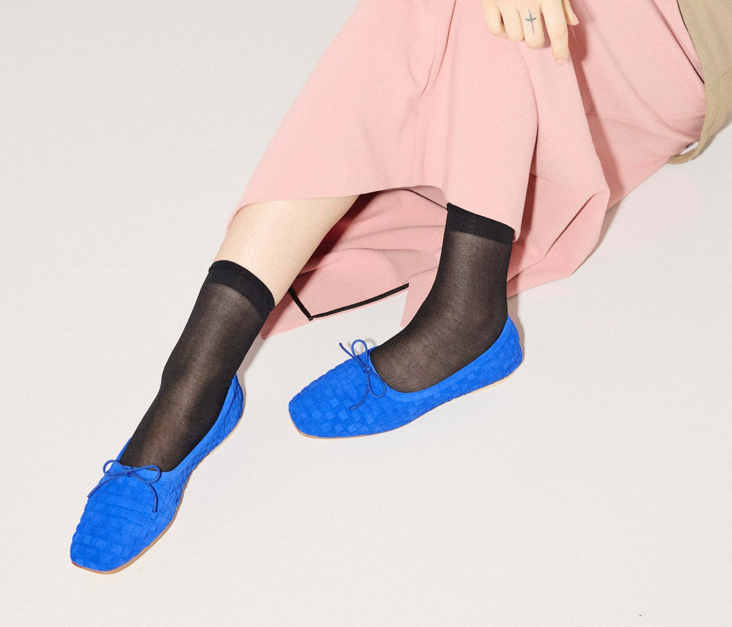 JADA SQUARE TOE BALLET FLAT, [product-type] - FREDA SALVADOR Power Shoes for Power Women