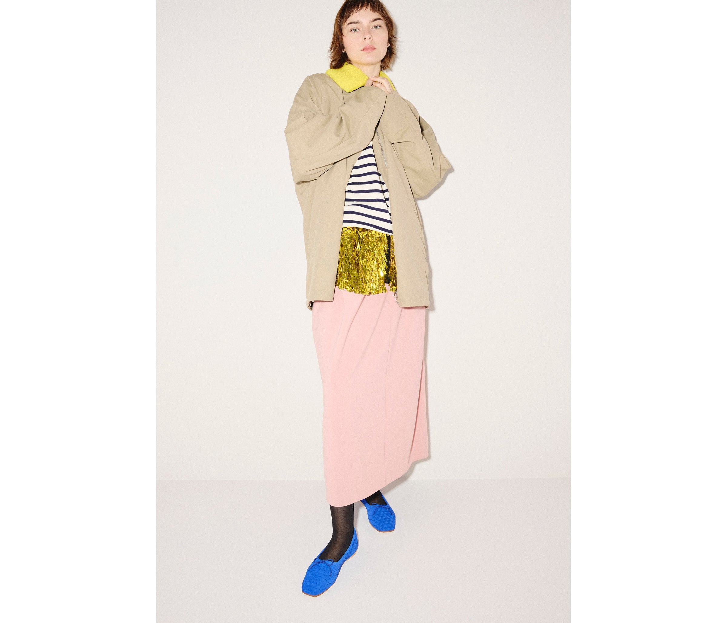 JADA SQUARE TOE BALLET FLAT, [product-type] - FREDA SALVADOR Power Shoes for Power Women