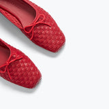 JADA SQUARE TOE BALLET FLAT, [product-type] - FREDA SALVADOR Power Shoes for Power Women