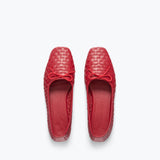 JADA SQUARE TOE BALLET FLAT, [product-type] - FREDA SALVADOR Power Shoes for Power Women