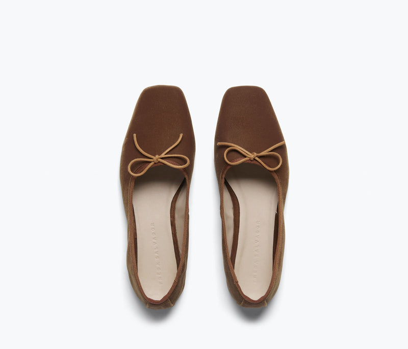 JADA SQUARE TOE BALLET FLAT