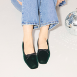 JADA SQUARE TOE BALLET FLAT, [product-type] - FREDA SALVADOR Power Shoes for Power Women