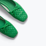 JADA SQUARE TOE BALLET FLAT, [product-type] - FREDA SALVADOR Power Shoes for Power Women