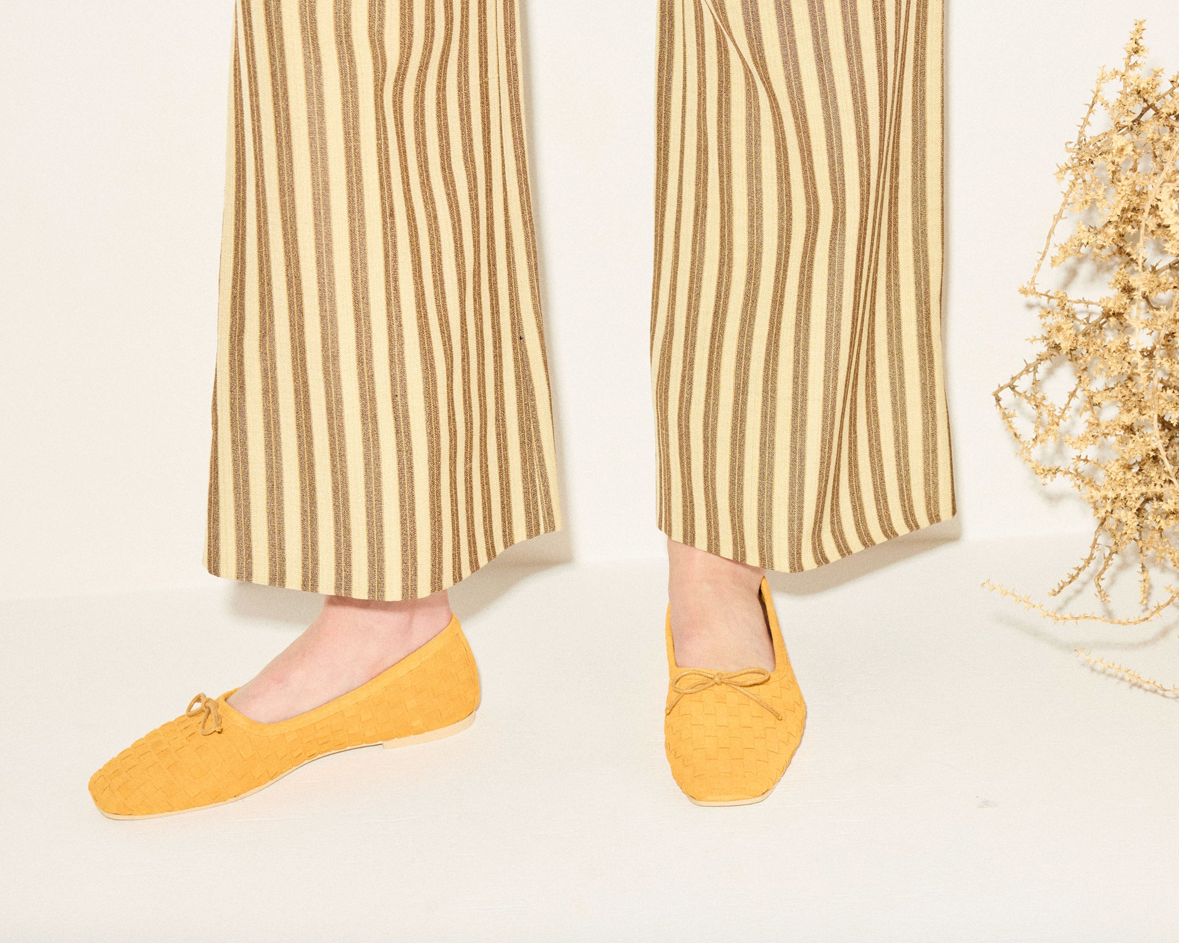 JADA SQUARE TOE BALLET FLAT, [product-type] - FREDA SALVADOR Power Shoes for Power Women