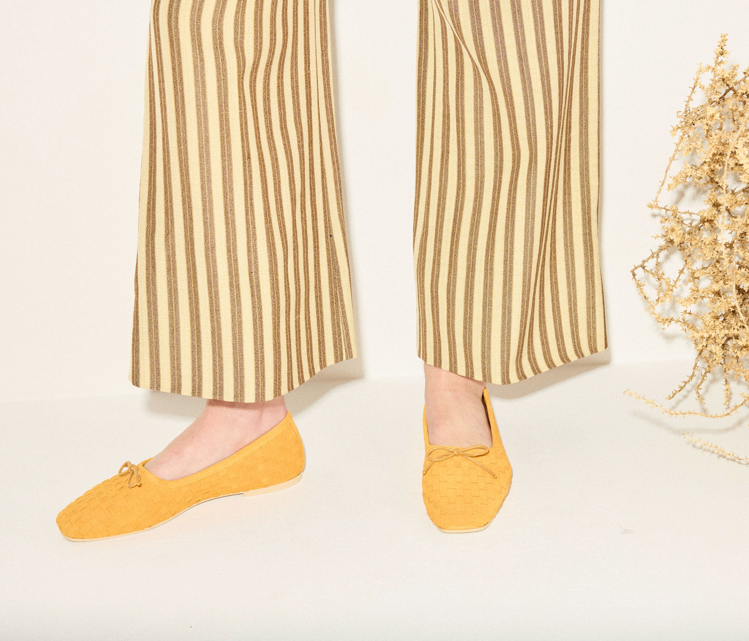 JADA SQUARE TOE BALLET FLAT, [product-type] - FREDA SALVADOR Power Shoes for Power Women