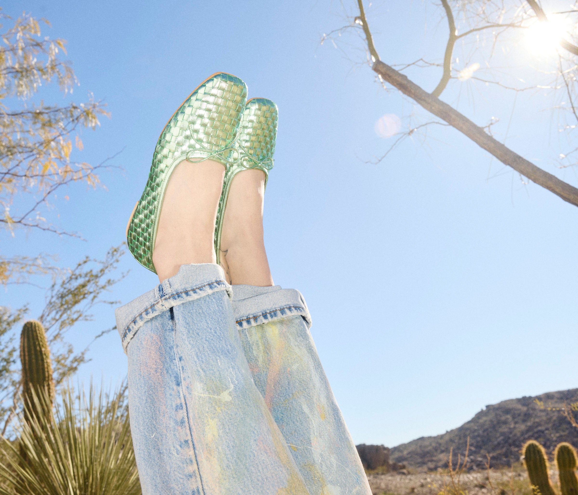 JADA SQUARE TOE BALLET FLAT, [product-type] - FREDA SALVADOR Power Shoes for Power Women