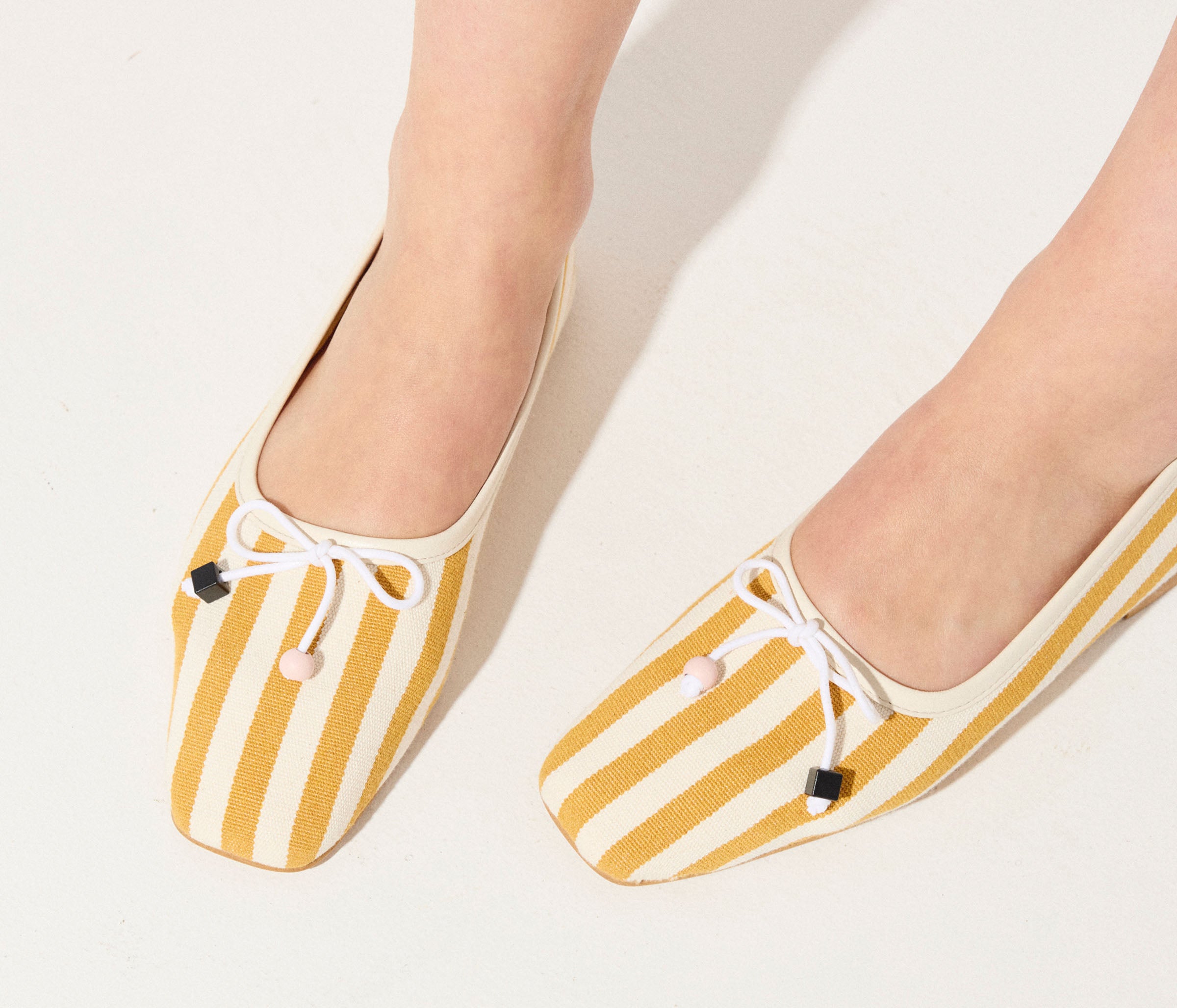 JADA SQUARE TOE BALLET FLAT, [product-type] - FREDA SALVADOR Power Shoes for Power Women