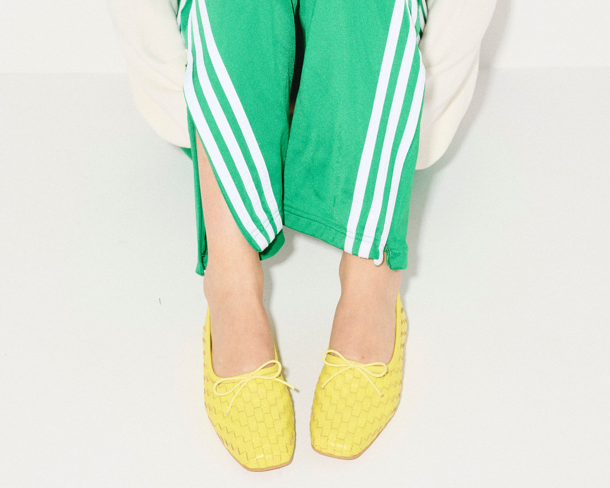 JADA - Neon Woven Calf, [product-type] - FREDA SALVADOR Power Shoes for Power Women