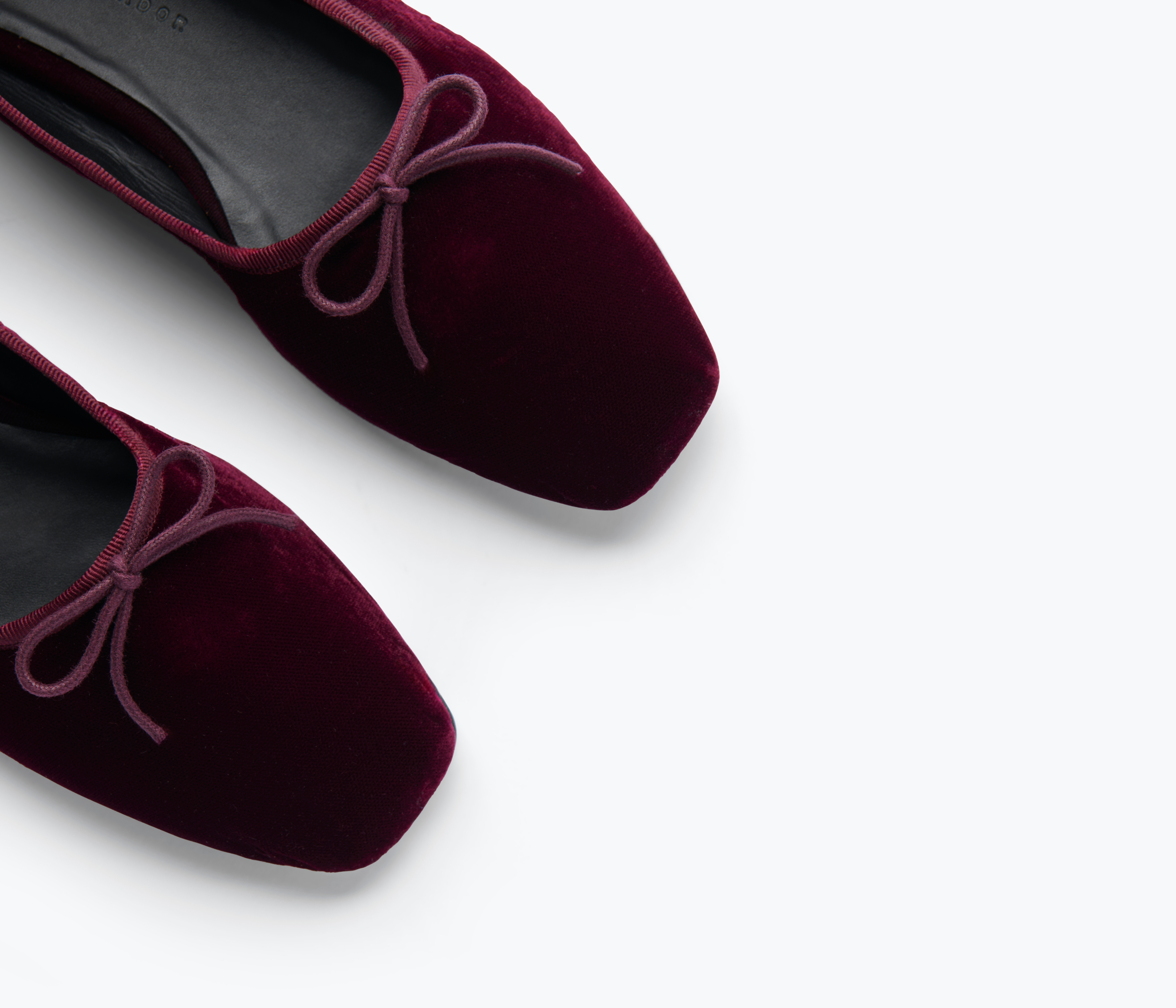 JADA SQUARE TOE BALLET FLAT, [product-type] - FREDA SALVADOR Power Shoes for Power Women