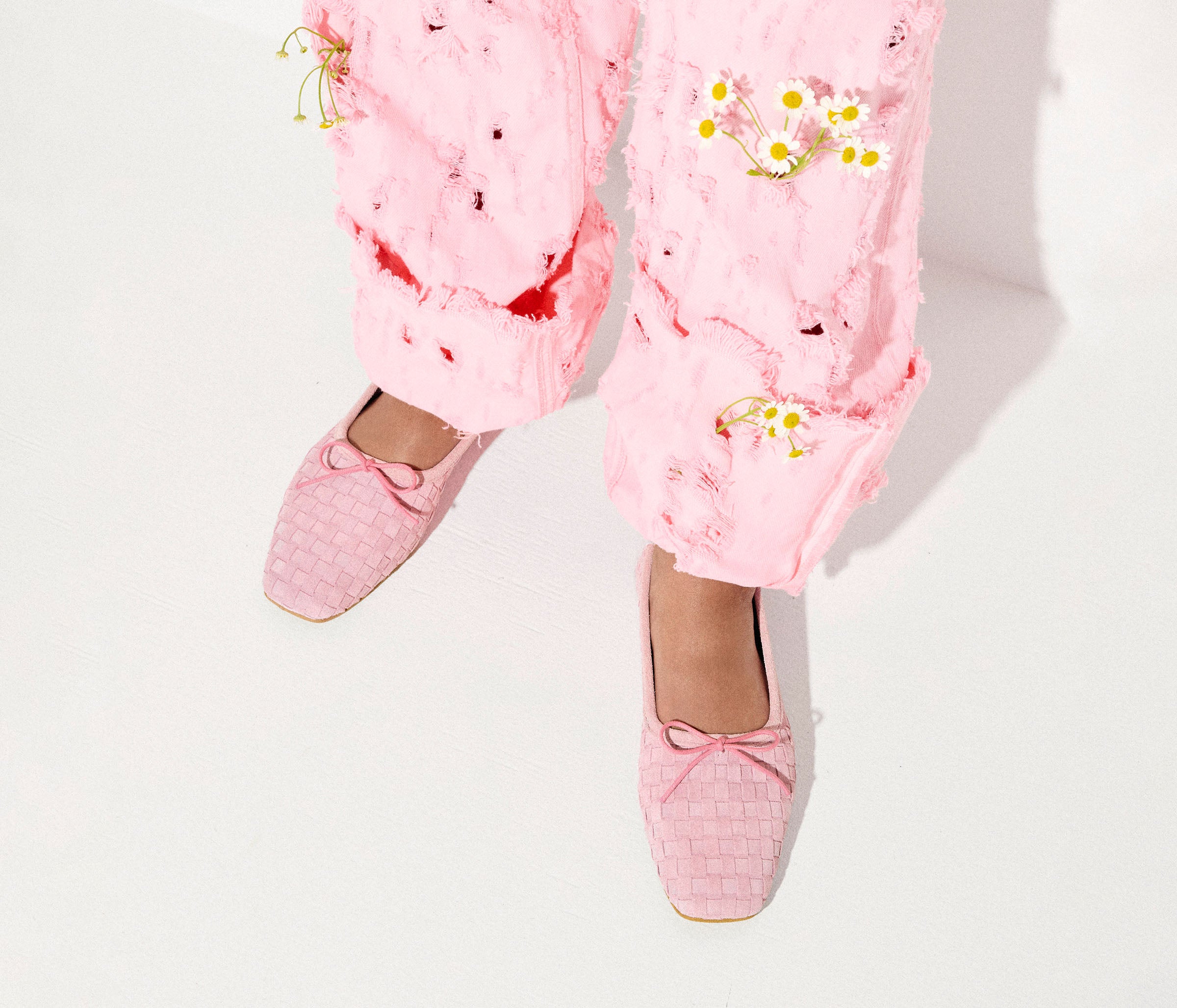 JADA SQUARE TOE BALLET FLAT, [product-type] - FREDA SALVADOR Power Shoes for Power Women