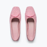 JADA SQUARE TOE BALLET FLAT, [product-type] - FREDA SALVADOR Power Shoes for Power Women