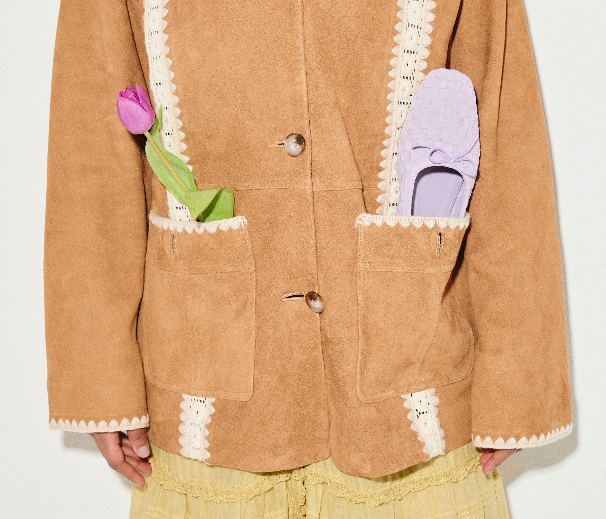 JADA SQUARE TOE BALLET FLAT, [product-type] - FREDA SALVADOR Power Shoes for Power Women