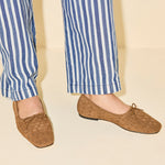 JADA SQUARE TOE BALLET FLAT, [product-type] - FREDA SALVADOR Power Shoes for Power Women