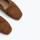 JADA SQUARE TOE BALLET FLAT, [product-type] - FREDA SALVADOR Power Shoes for Power Women