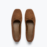 JADA SQUARE TOE BALLET FLAT, [product-type] - FREDA SALVADOR Power Shoes for Power Women