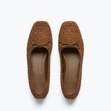 JADA SQUARE TOE BALLET FLAT, [product-type] - FREDA SALVADOR Power Shoes for Power Women