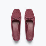 JADA SQUARE TOE BALLET FLAT, [product-type] - FREDA SALVADOR Power Shoes for Power Women