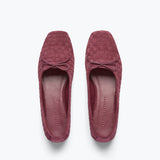 JADA SQUARE TOE BALLET FLAT, [product-type] - FREDA SALVADOR Power Shoes for Power Women