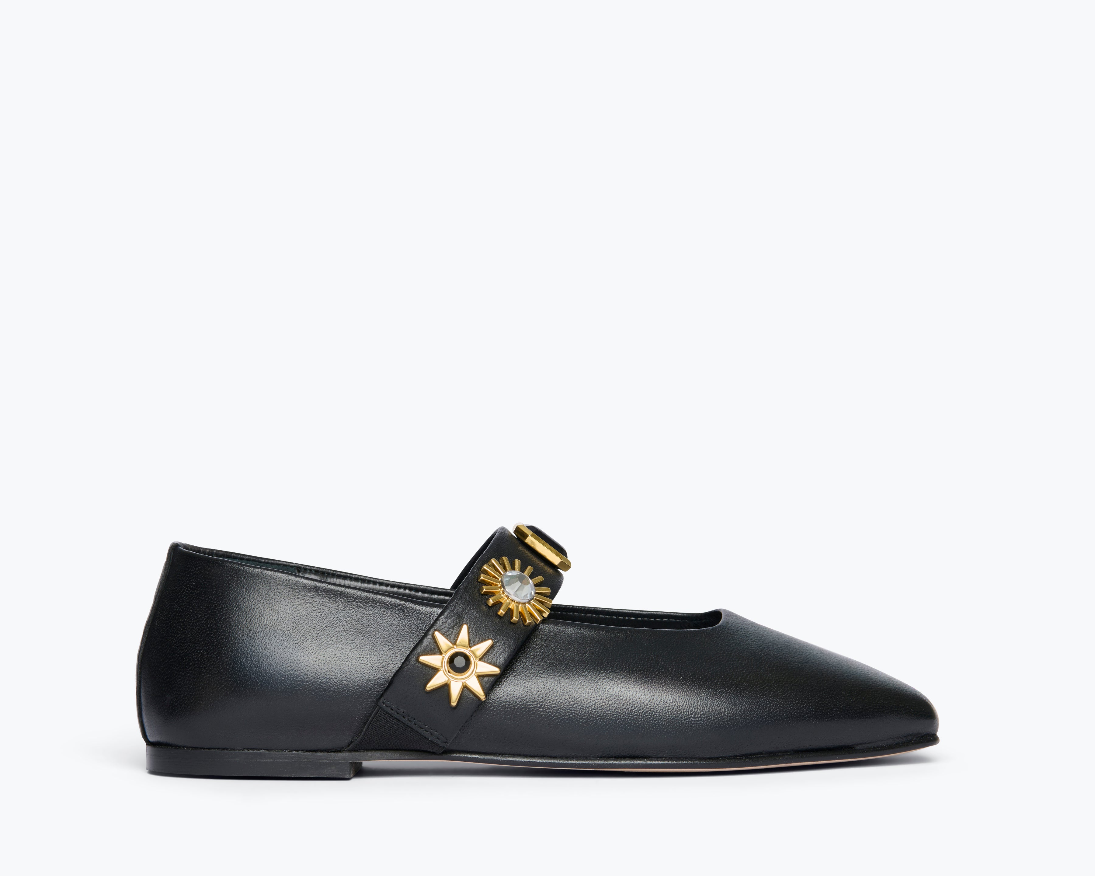 JASMINE EMBELLISHED MARY JANE FLAT, [product-type] - FREDA SALVADOR Power Shoes for Power Women